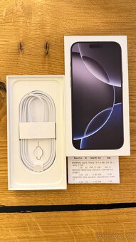 Apple iPhone 16 Pro Max 256 GB – Black Titanium - Záruka - 4
