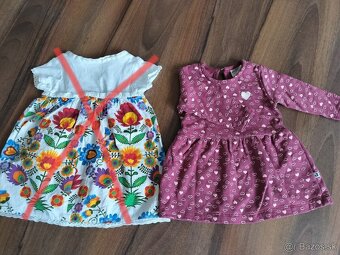 Šaty vel. 62 a 74 - 4