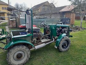 Malo traktor domácej výroby 4x4 - 4