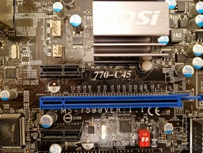 Matičná doska Msi 770-C45, Socket AM3, RAM DDR3 - 4