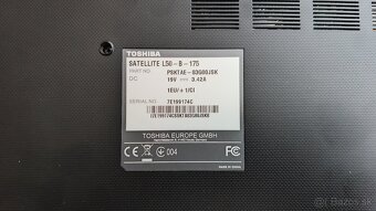 TOSHIBA Satellite L50-B-175 na diely - 4