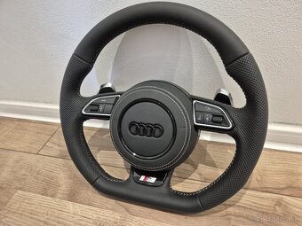 VOLANT AUDI KOŽENÝ MULTIFUNKCNY + AIRBAG - 4