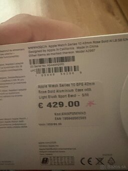 Apple watch 10 - rose gold 42mm - 4