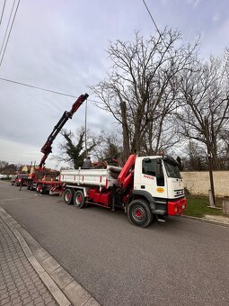 Iveco 6x4 trojstranný vyklapač + Hydraulicka ruka - 4