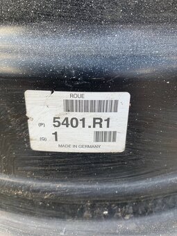 4ks oceľových diskov R16 - 4