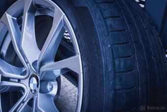Original BMW ALU Disky R17 + letné pneu - 4