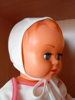 Stará retro bábika made in Czechoslovakia 50 cm - 4