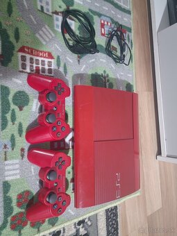 Playstation 3 superslim 500GB červená - 4