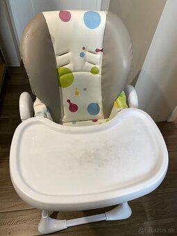 Detska jedalenska stolicka Kinderkraft YUMMY modra - 4