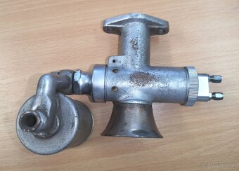 Predám bronzový karburátor Amal 6/135 - Royal Enfield - 4