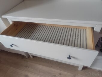 Biela HEMNES komoda - 4