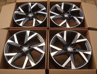 19" originál SUPERB 3,4 100 % stav + letné pneu. - 4