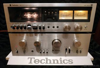 Predám zostavu Technics v striebornej farbe - 4