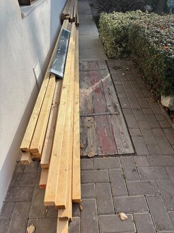 Strešné plechy Trapez T18  a drevenné latenie - 4