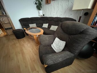 Rohová sedacia súprava-ľavý roh - 4