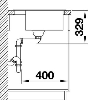 Granitový kuchynský drez -BLANCO - 4