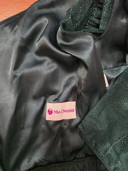 Spoločenské šaty zelené - 4