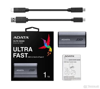 Externý SSD A-DATA SE880 - 1 TB (v záruke) - 4