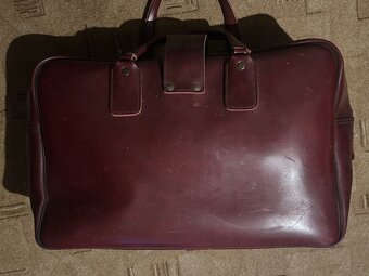 Predám lacno koženú cestovnú tašku. - 4
