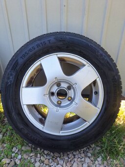 Disky 5x100 R15 + pneumatiky - 4