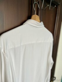 New Yorker pánska biela elastická košeľa č. L - 4