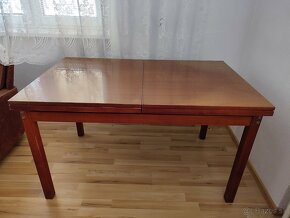 Drevený rozťahovací stôl - 4