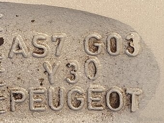 HLINIKOVE DISKY ORIGINAL PEUGEOT CITROEN 4X108 R15 LETNE - 4
