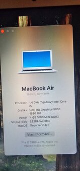 Apple Macbook Air 11 2014 A1465 Sequoia 15.6 - 4
