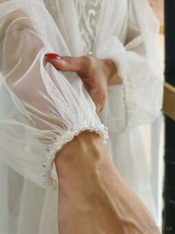 Svadobné šaty Lacerta S/M - 4