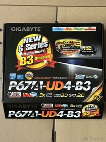 GIGABYTE P67A-UD4-B3 + Intel Core i5-3570K - 4