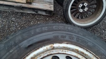 sada diskov s pneu 13x5.00B 4x98 s pneu semperit 155/80 R13 - 4