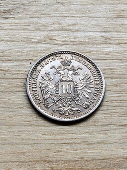 10 grajciar 1872 FrantisekJozef I. RU - 4