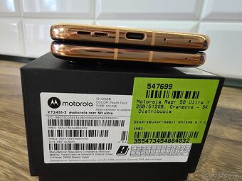 Predám v dokonalom stave Motorola RAZR 50 ULTRA, záruka - 4