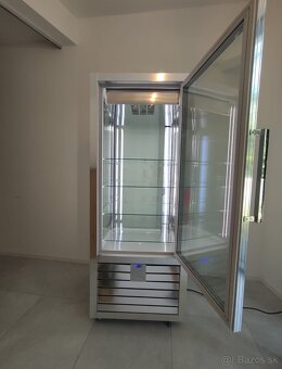 Panoramatická chladiaca a mraziaca vitrína Silfer - 4