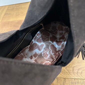 Talianska kožená kabelka - 4