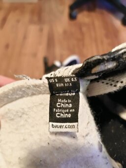 Zimné hokejové korčule bauer veľkosť 37,5 - 4