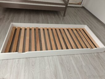 Drevená posteľ 200x90+rošt - 4