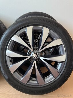 Disky ŠKODA KODIAQ 5x112 7,5JxR19 ET40+letne pneu 235/50 R19 - 4