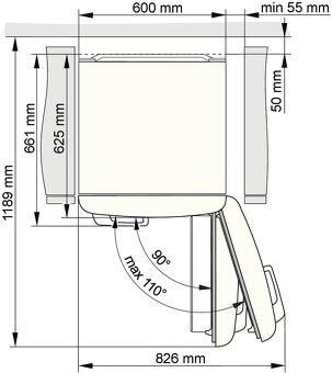 Gorenje RETRO chladnicka s mraznickou - 4