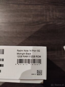 Predám Xiaomi Redmi note 14 pro+ 5g - 4