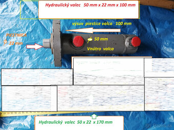 Hydraulické valce k nakladačom , traktorom Agro strojom - 4