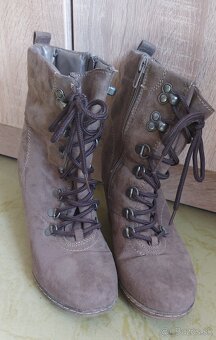 Zateplené členkové topánky - 4