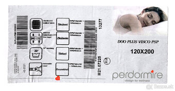 Predám zdtravotný matrac Duo Plus Visco 120200cm - 4