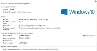PC Intel Core i5-6400 2.70 GHz, NVIDIA GeForce GTX 970 1GB - 4