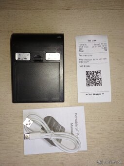 Prenosná termotlačiareň na bločky - 4