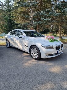 AUTO NA SVADBU, SVADOBNÉ AUTO, prenajom ,BMW 730 d - 4