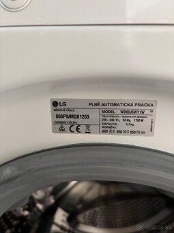 LG pracka 6,5 kg trieda A+++ - 4