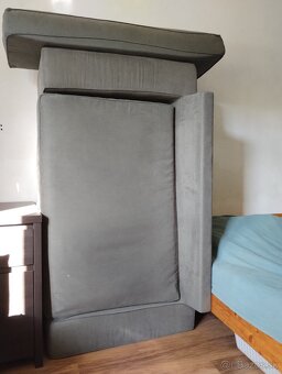 Rozkladací gauč, pohovka IKEA Vilasund, 2 miestna - 4