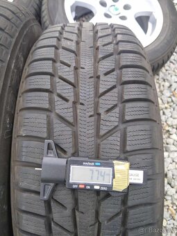 Alu 5 x 100 R 14 + zimné pneu. - 4