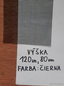 Sklovlaknova sieť proti hmyzu,okno,terasu,sušenie húb - 4